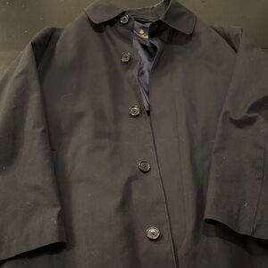 Brooks Brothers Classic Black Trench Coat
